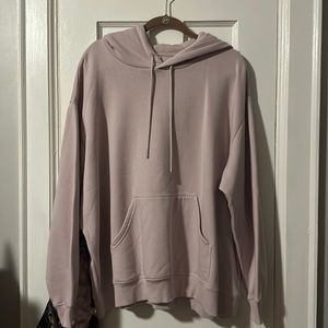 pink hoodie